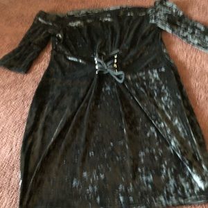 Velvet dress is more beautiful in person